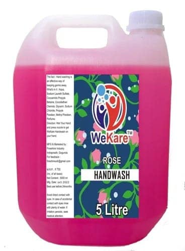 WeKare Rose Handwash, 5 Litre