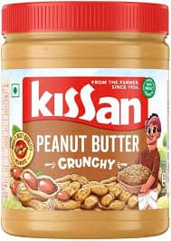 KISSAN PEANUT BUTTTER CRUNUCY 100GM
