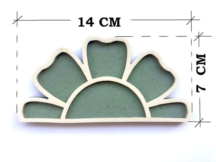 The Brown Box 3 D Rangoli Making kit,Rangoli Stencils,Rangoli Stickers,Rangoli mat,Floating Rangoli,Pooja Decoration Items,Pongal Decoration view 3