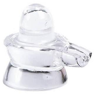 original crystal shivling natural saphatik shiva lingam for puja purpose by CEYLONMINE