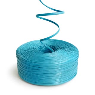 Plastic Packing Rope Sutli (Teal Blue) – 1 Roll – Commercial Multipurpose Plastic Sutli Roll Rassi – Strong & Durable for Binding & Wrapping – Color Sutli Rope for Household & Agricultural Use