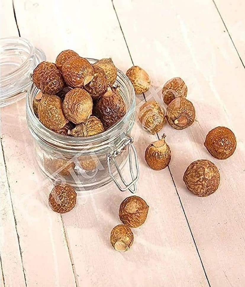 MYGODGIFT Organic Whole Dried Reetha/Ritha/Arith/Areetha Raw Form For Hairs 200 gm view 4