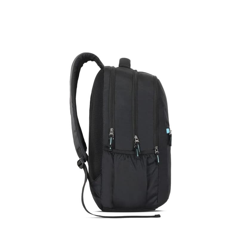 Valex Neo Style 01 Laptop Backpack | Spacious Bag for Men & Women | 17” Laptop Compartment | 3.5 Compartments | Stylish Everyday Backpack | Jet Black | 1 Year Global Warranty view 3