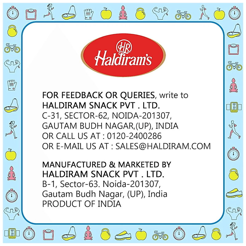 Haldiram's Lite Murmura Namkeen, 150 G Pouch view 6