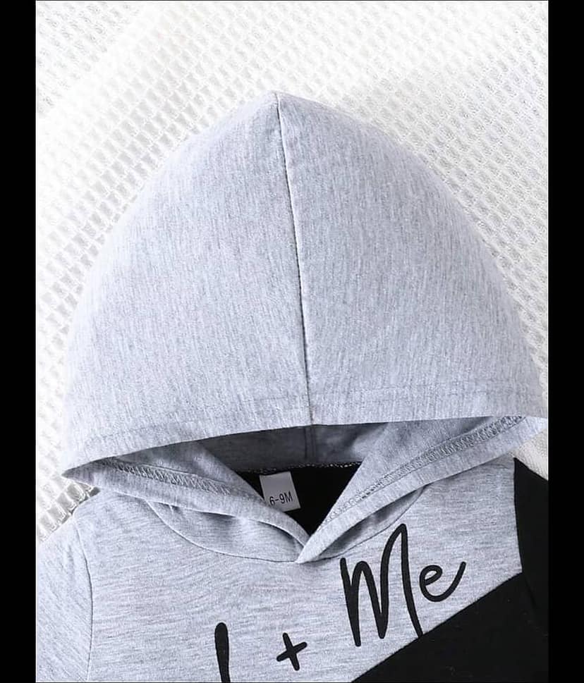 CUTEVIBE Pack of 1 Unisex for Baby Cotton Blend T-Shirt & Shorts ( Grey Melange ) view 2
