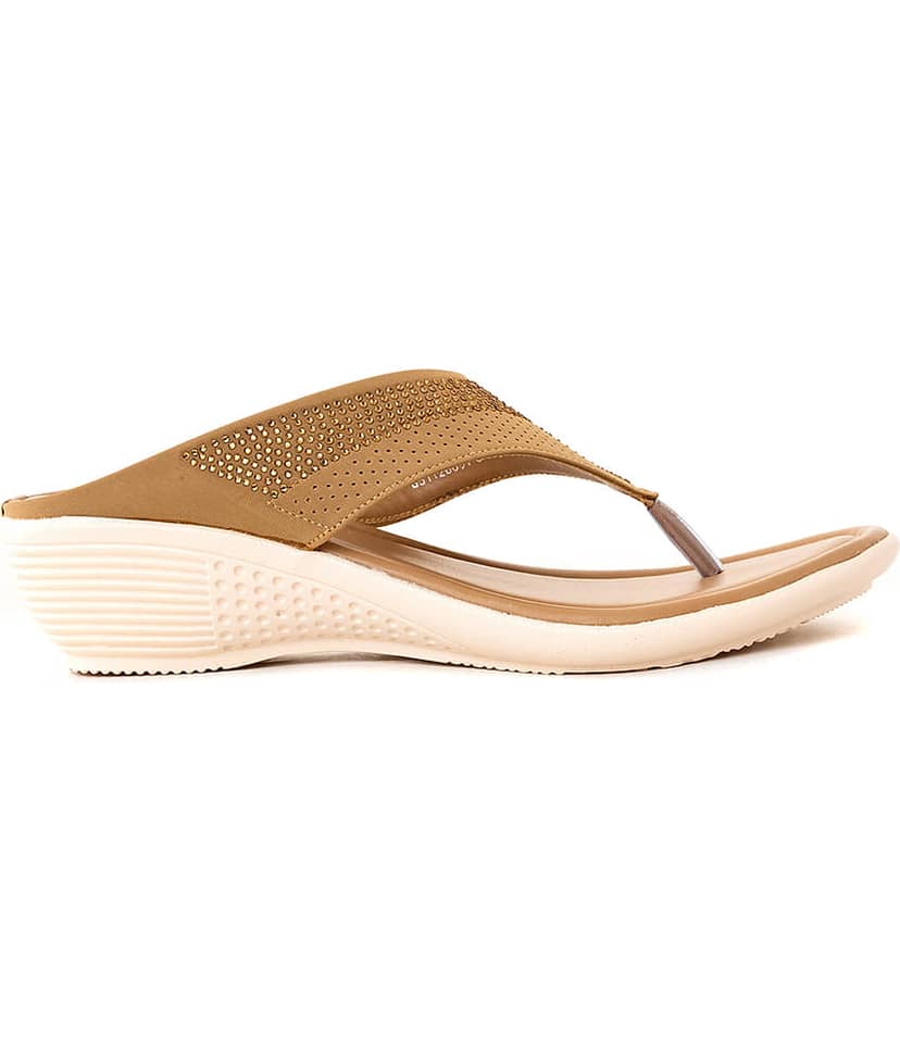 KHADIM Black Women's Slip On Heels view 2