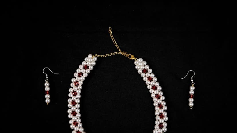 Pearl beads Chain-1 view 2