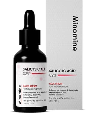 Minomine Face Serum Salicylic Acid Acne Removal For Oily Skin ( Pack of 1 )