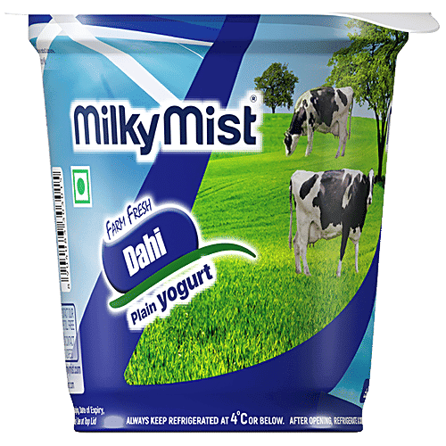 Milky Mist Curd/Dahi - No Preservatives Added, 400 g Cup