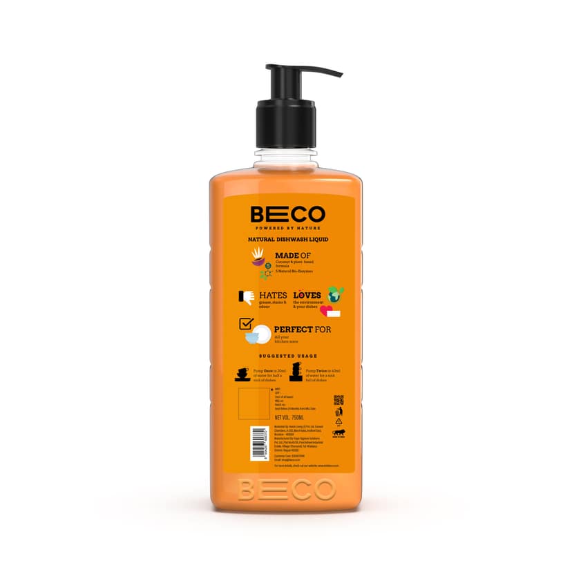 Beco Eco-Friendly Dishwash Liquid view 2