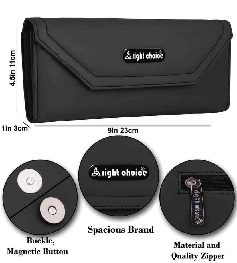 RIGHT CHOICE Stuff Quality Pu Leather Hand Clutch view 7