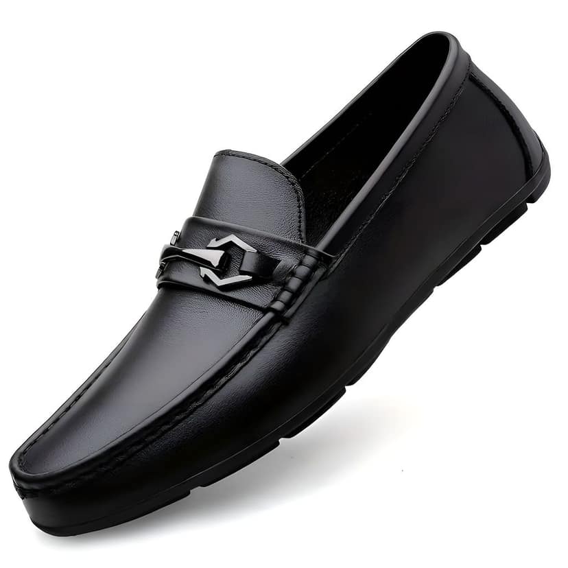 WUGO::Latest Stylish Men Casual Loafers | Premium Casual Slip-On Daily Wear Shoes | Comfortable Lightweight Driving Shoes with Cushioned Sole for Men’s & Boys view 2