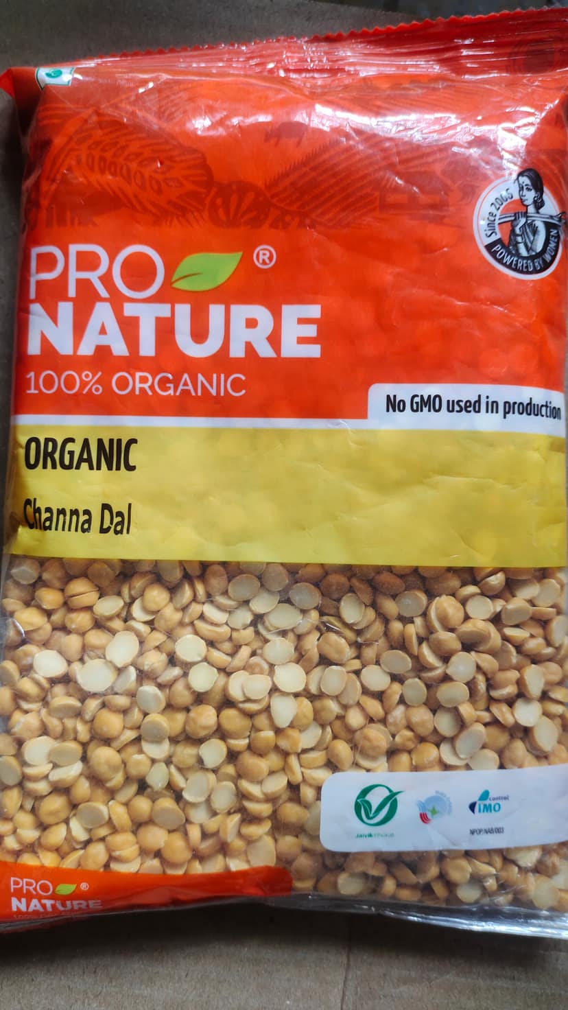Pro nature organic channa dal