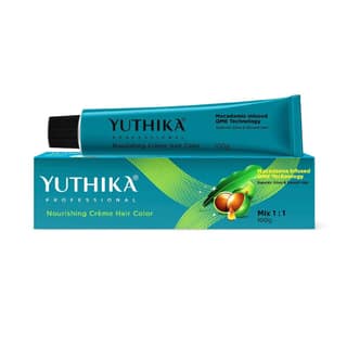 Yuthika Professional Creme Hair Color 8.3 Light Golden Blonde 100gm Permanent Hair Colour, Professional Salon Hair Colour