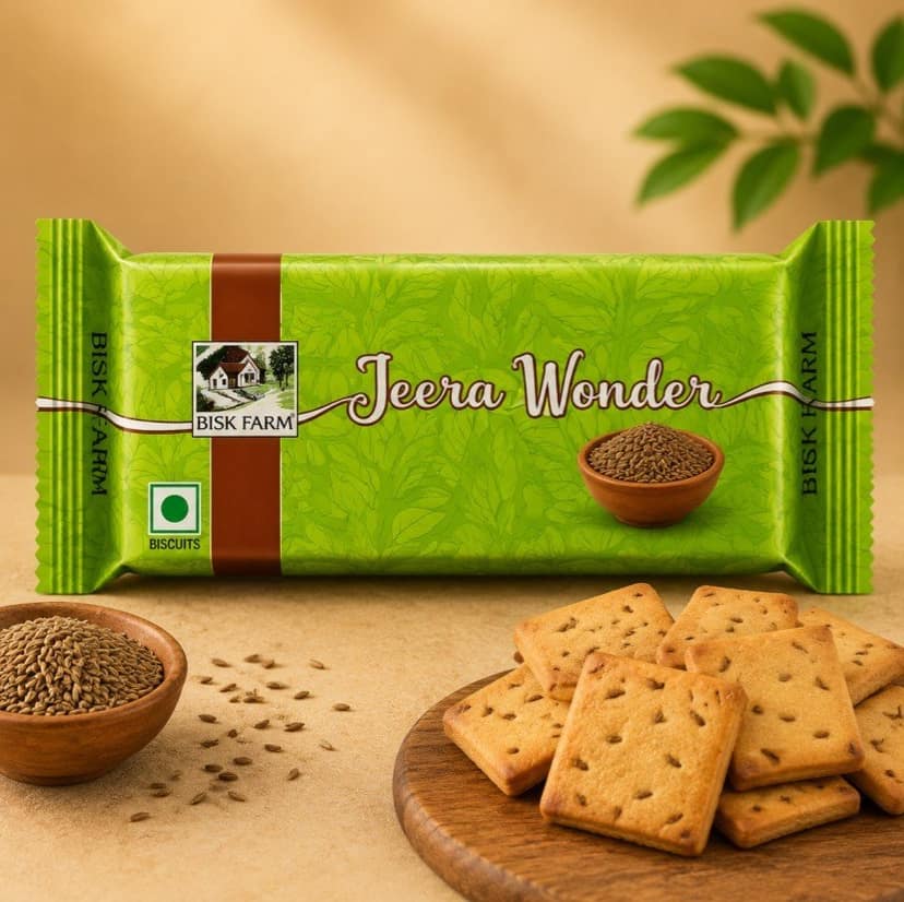 Jeera Wonder Biscuit, 66g - Jeera Wonder Biscuit, 66g