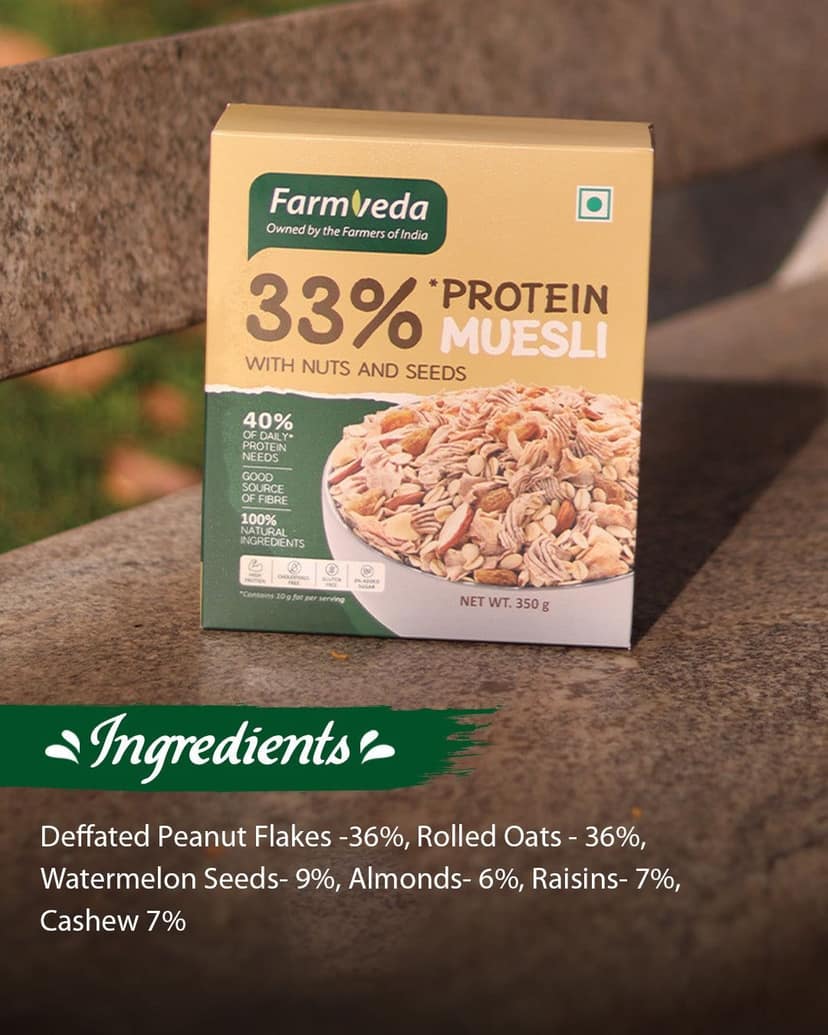 Farmveda Muesli - 350g view 3