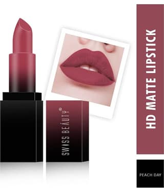 Swiss Beauty HD Matte Lipstick (Attitude), 3.5gm