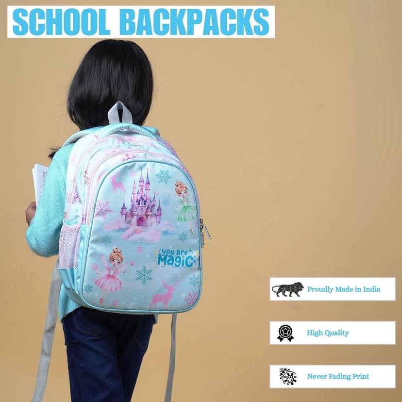 VISMIINTREND School Backpack Bags for Kids | School Bags | Water Resistant | Casual | Picnic | Travel | 5 to 10 Years School Backpack | Bag for Boys | Girls view 6