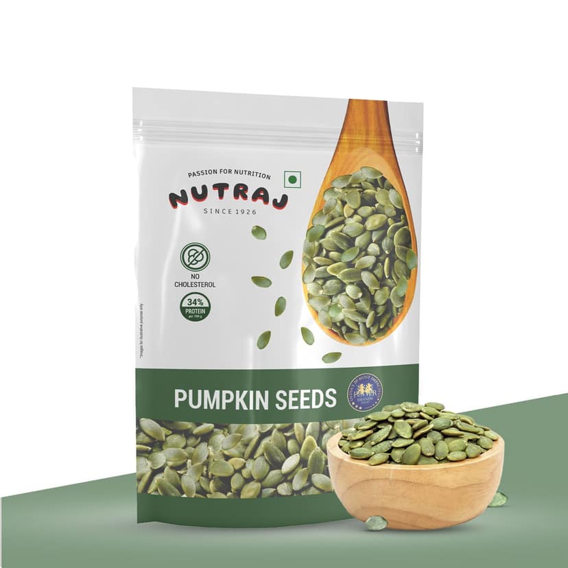 Nutraj Pumpkin Seeds (Kaddu Seeds) 200gm view 3