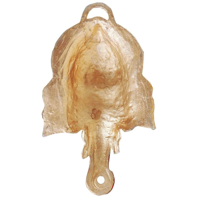 Aluminium Showpiece Ganesh Wall Hanging Coloured (ASMAS251 B) view 3