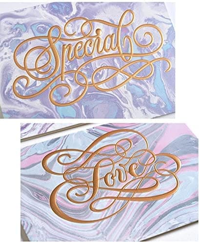Rack Jack Happy Birthday Greeting Card with Gold Foiling - Balloons view 3