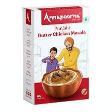 ANNAPOORNA PUNJABI BUTTER CHICKEN MASALA 80G B