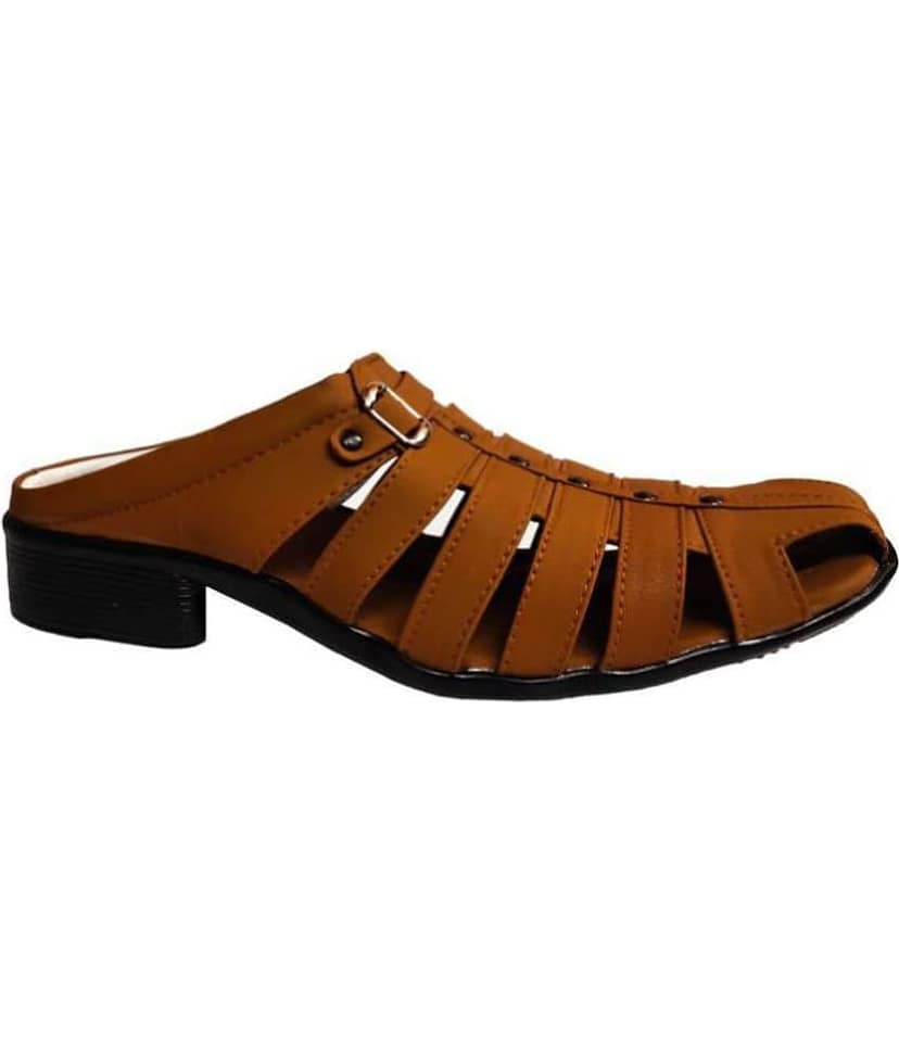 RAGE GAZE - Beige Men's Sandals view 2