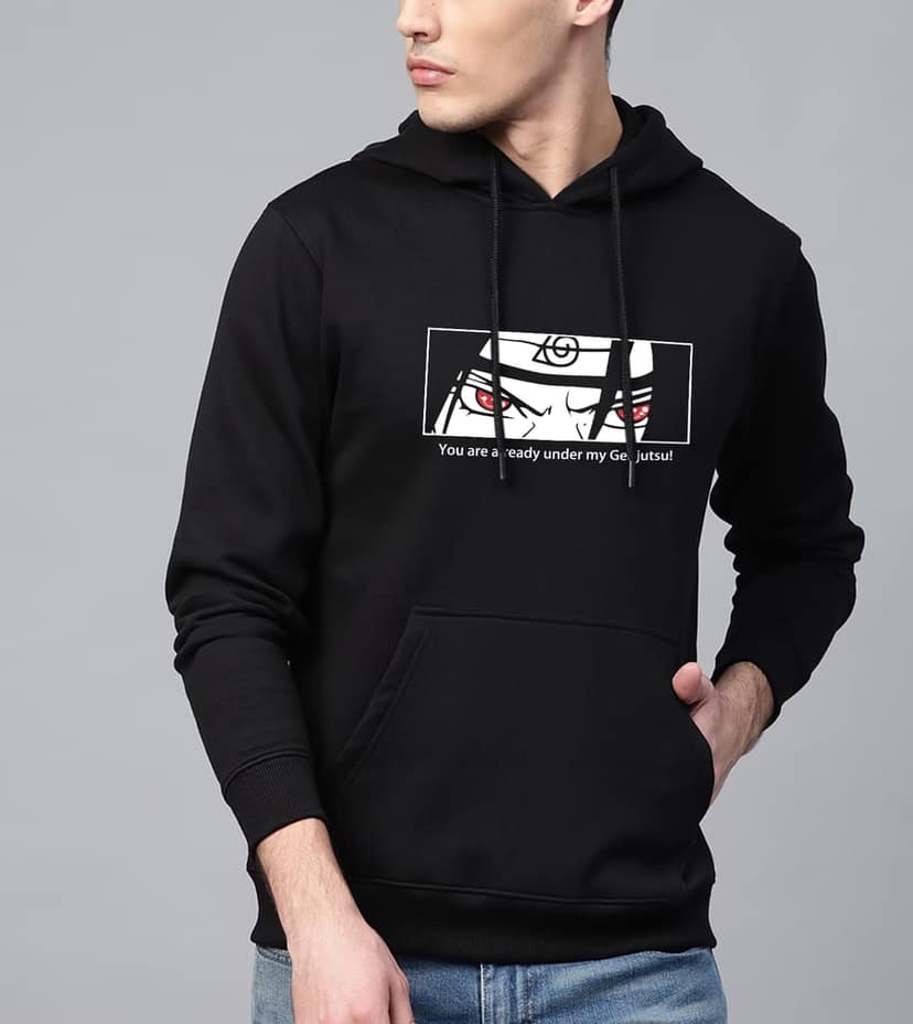 SCOTT FINCHER Itachi Uchiha Akatsuki Black Hoodie : AA(RSHOD)BLACK_129 view 4