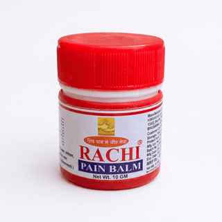 Rachi Ayurvedic Pain Balm for Relief from Aches, Sprains, Cold & Cough - 10 GM