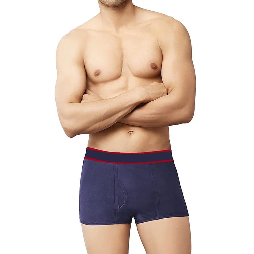 PACK OF 5 Comfort Cotton Mini Trunks - Multicolour view 4