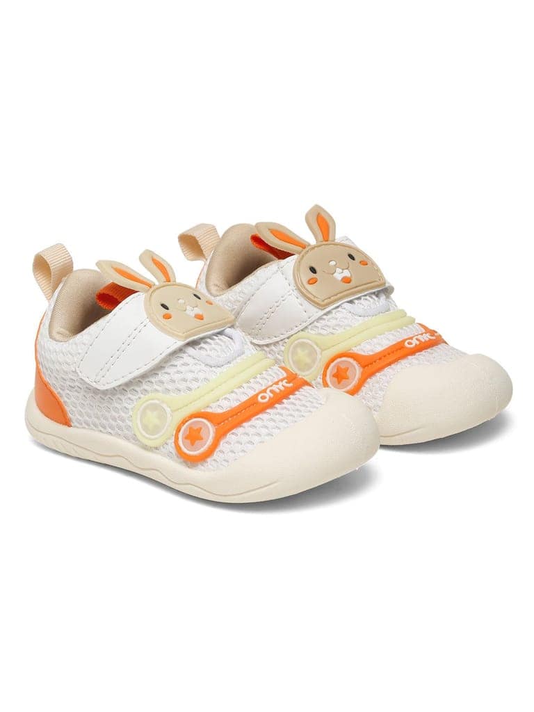 Fluffy Toddlers' First Step Shoes - Orange (Unisex) view 4