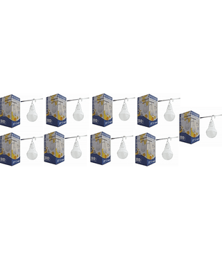 Remen Led Lites - 4W Cool Day Light LED Bulb ( Pack of 9 )