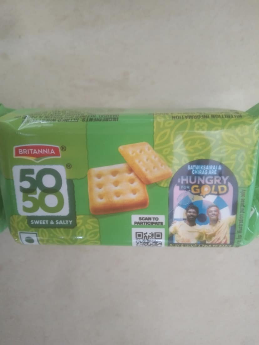 Britannia 50 50 sweet & salty 38g