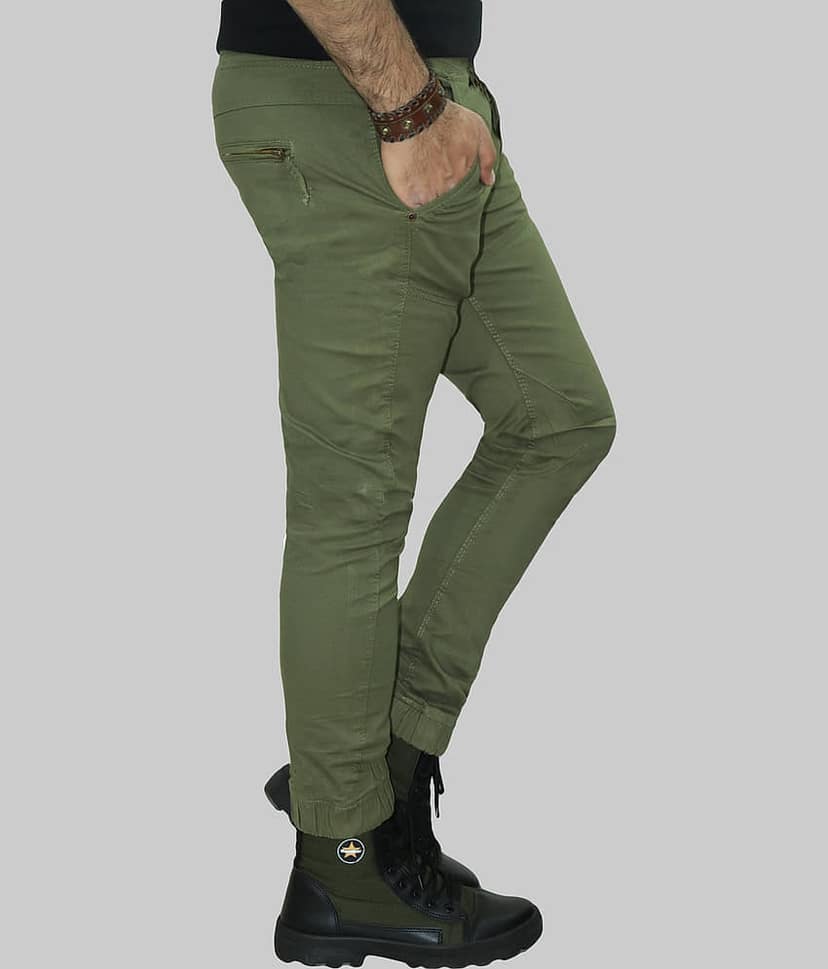HYMEN LEGIONS Regular Flat Men's Joggers - Dark Green ( Pack of 1 ) view 2