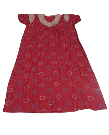 RED LONG NIGHTY view 3