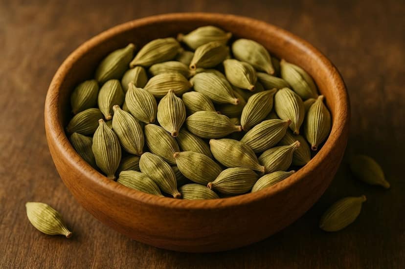 Buy Bold Green Cardamom Online India - Premium Elaichi | Phoran view 7
