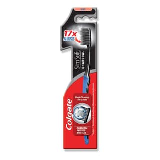 COLGATE SLIM SOFT CHARCOAL SOFT TOOTHBRUSH