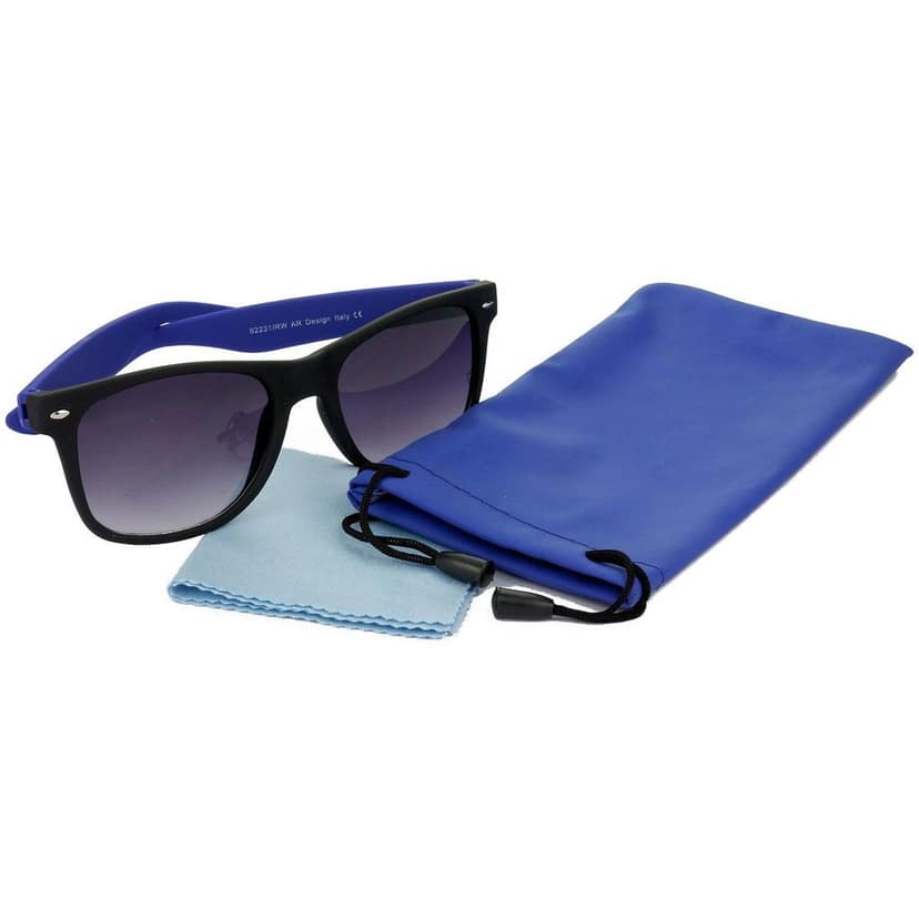 HRINKAR Sport And Rectangular Stylish Sunglasses For Men And Women (Yellow And Grey Lens | Black And Black Frame - HCMB369) With Free Paper 3D Glass view 8