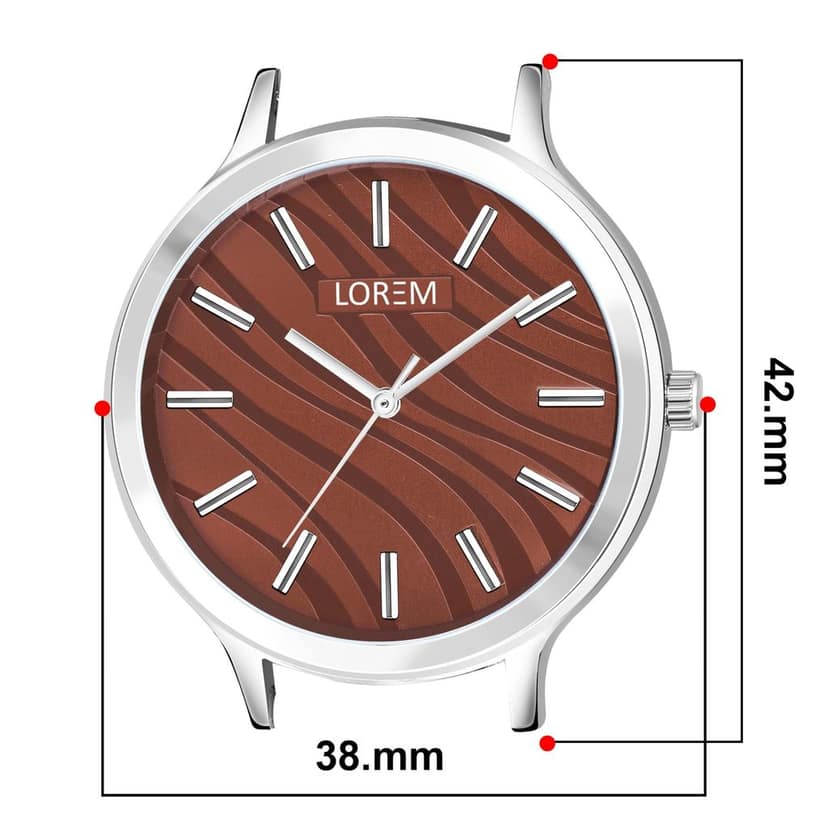 LOREM Trendy and Stylish Dial Analog Watch for Women-UF view 5