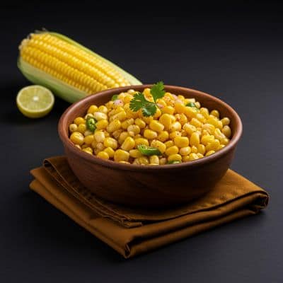 Kids Fresh corn Chaat (100 MI Bowl)