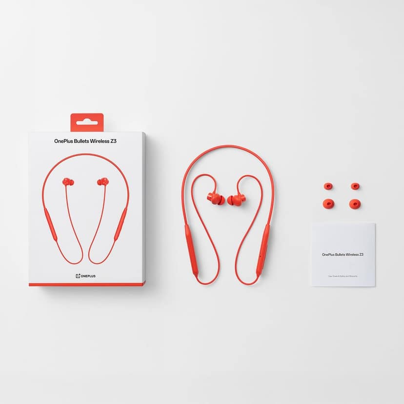 OnePlus Bullets Wireless Z3 in-Ear Neckband with 12.4mm Drivers, 3D Spatial Audio,10 mins Charge for 27 hrs Playback, AI Call Noise Cancellation, 4 EQ preset, Dynamic bass Enhancement & BT5.4 view 4