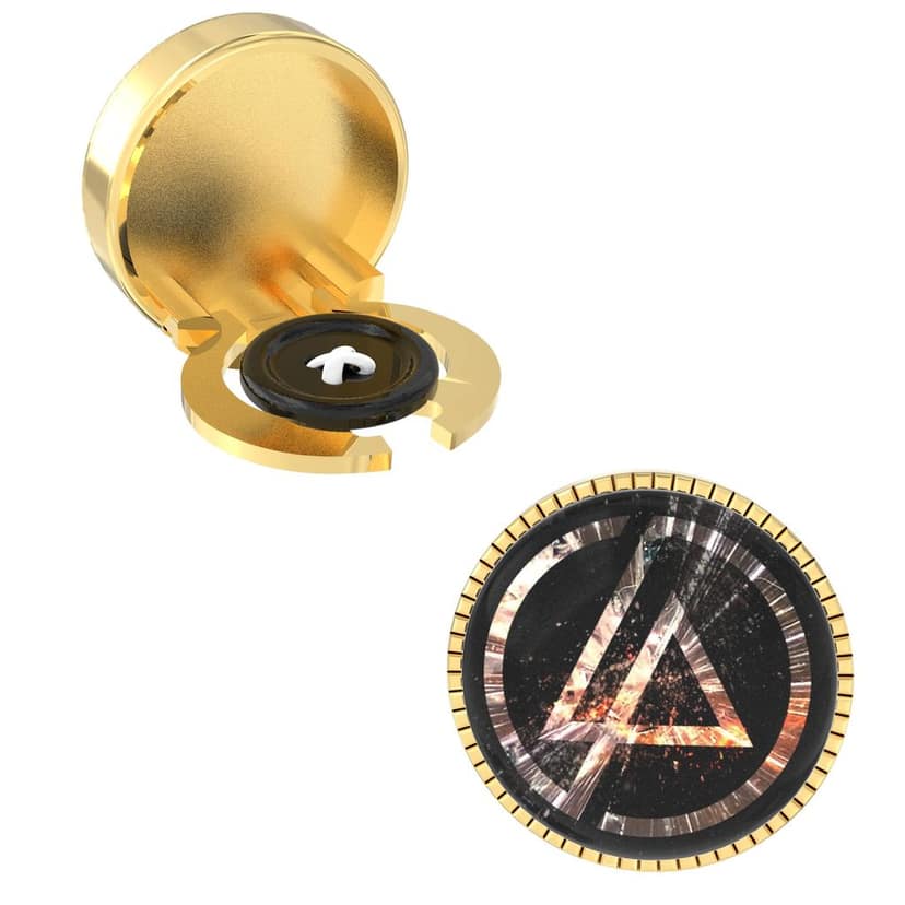The Smart Buttons - Shirt Button Cover Cufflinks for Men - Linkin Park Style view 7