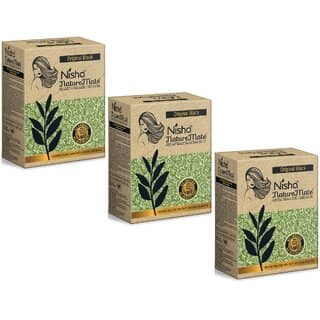 Nisha Naturemate Natural Henna Based Hair Color Each Pack 60gm (Pack of 3) (180 g)