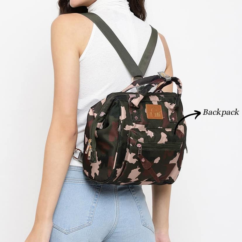 VISMIINTREND Diaper Bags for Mom | Travel Maternity Backpack Bags | Water Resistant | Premium Oxford Fabric | Gifts for Mom to Be | Baby Shower Gift view 7