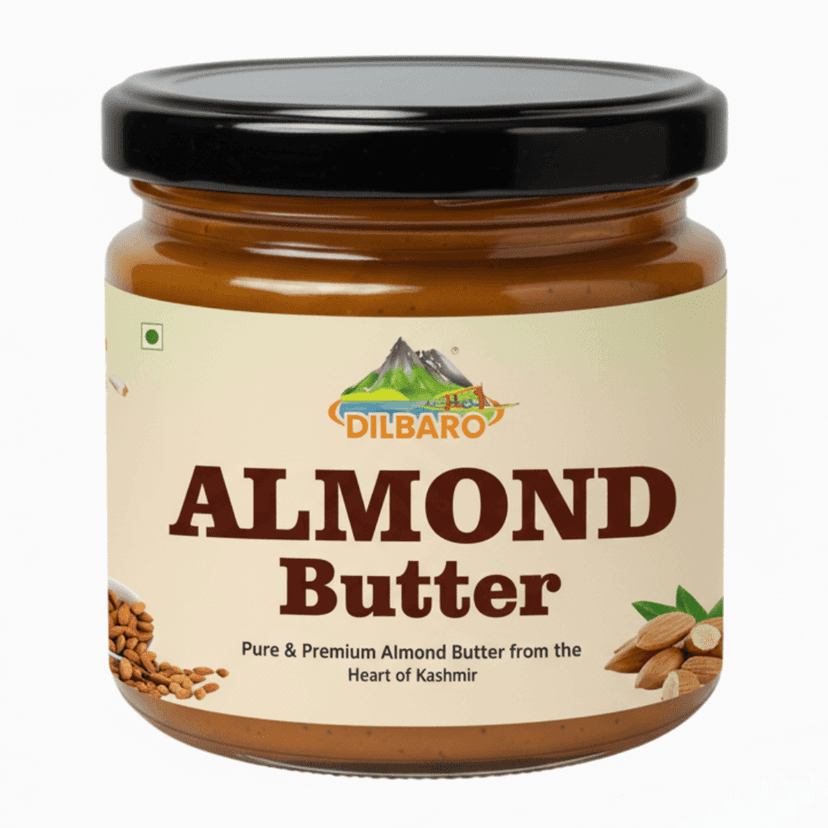 DILBARO Kashmiri Almond Butter - Natural & Healthy Spread