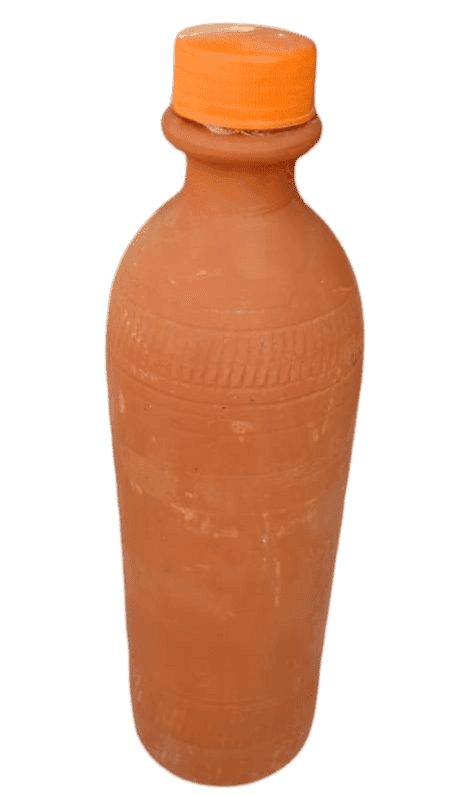 Terracotta Water Bottle (1 Litre) view 2