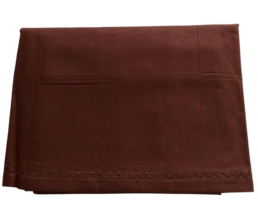 Brown Cotton Petticoat - Comfortable & Versatile view 3