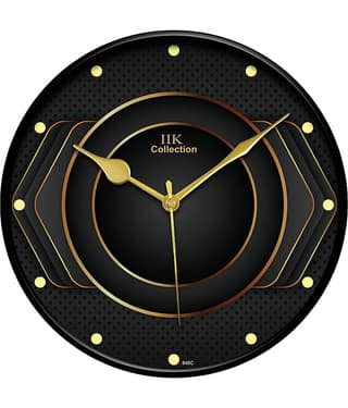 IIK COLLECTION - Circular Analog Wall Clock