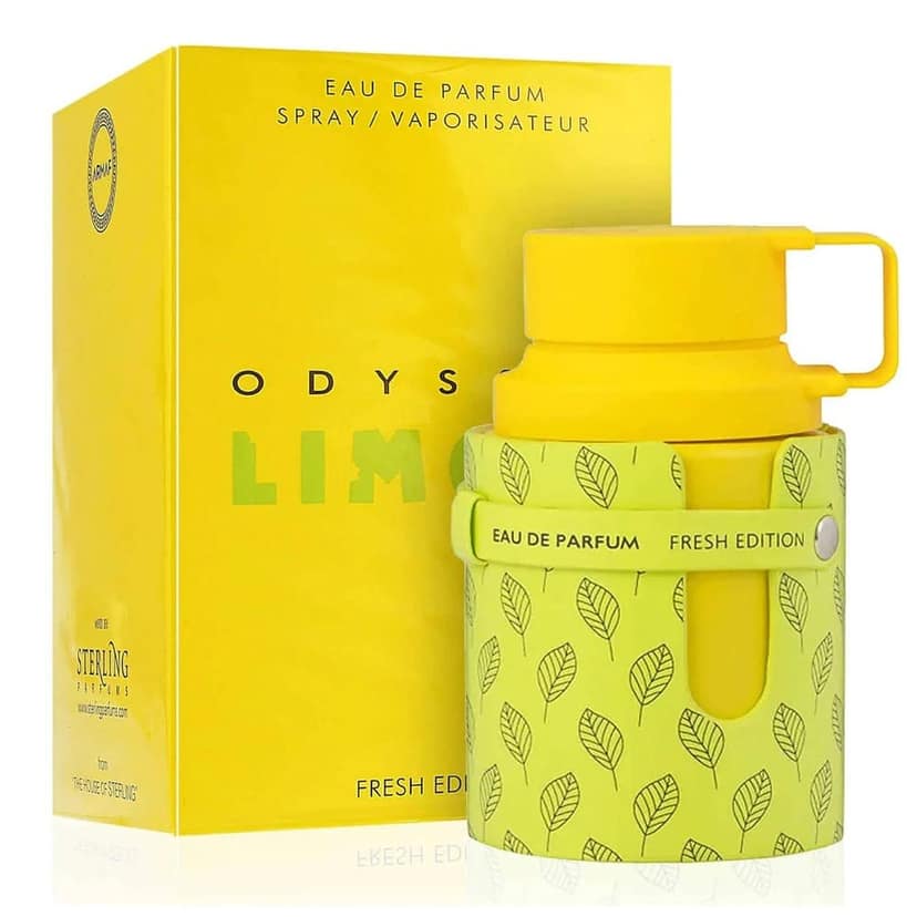 Armaf Odyssey Limoni Fresh Eau de Parfum – 100 ml | Citrus Fresh Unisex Fragrance