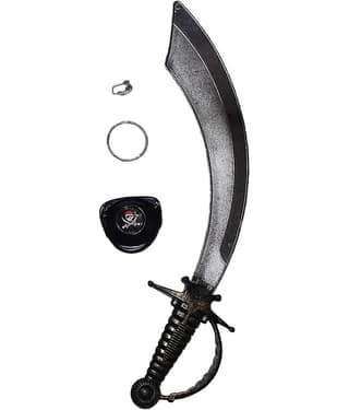 Pirate Toy Talwar For Boys & Girls, Pirate Costume Accessory, (Pack of 1)